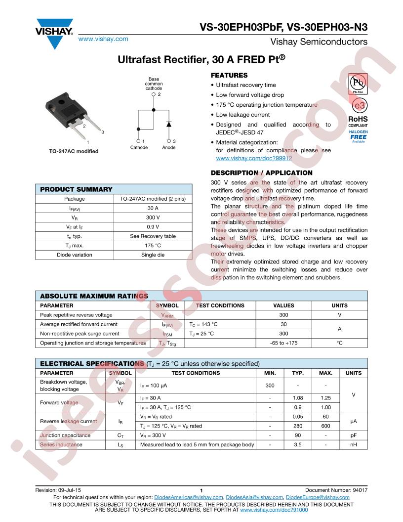 VS-30EPH03PBF