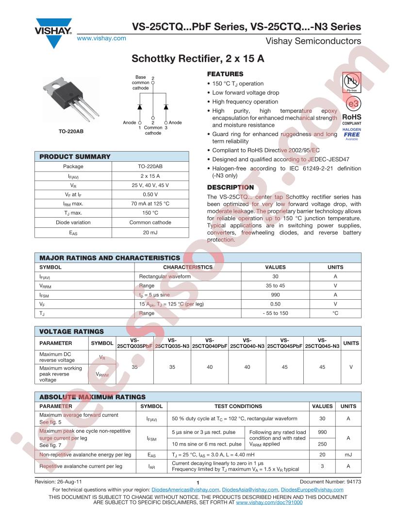 VS-25CTQ-N3