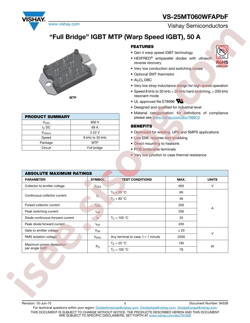 VS-25MT060WFAPBF