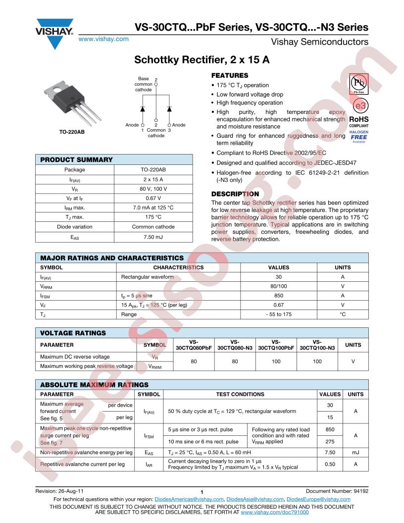VS-30CTQPBF