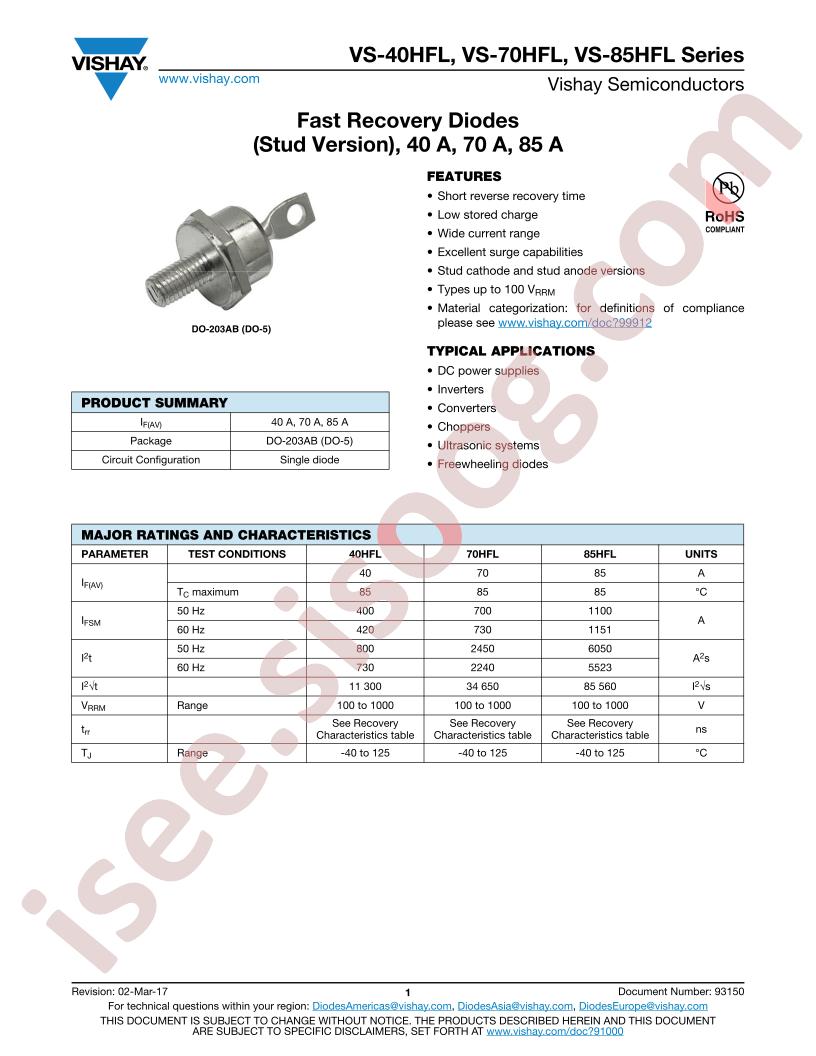 VS-40HFL40S05