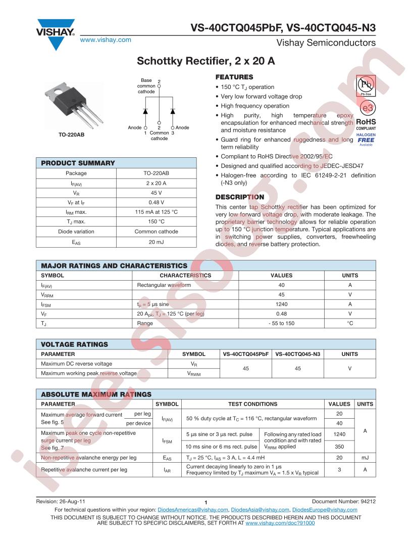 VS-40CTQ045PBF_V01
