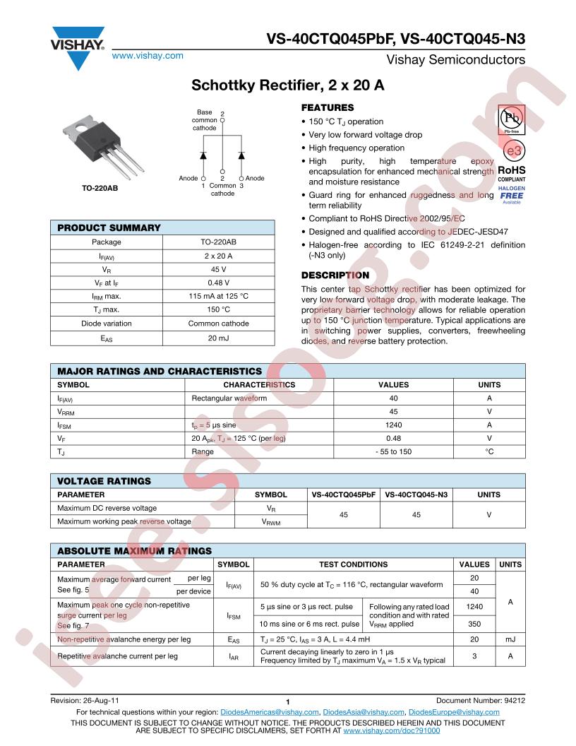 VS-40CTQ045-N3