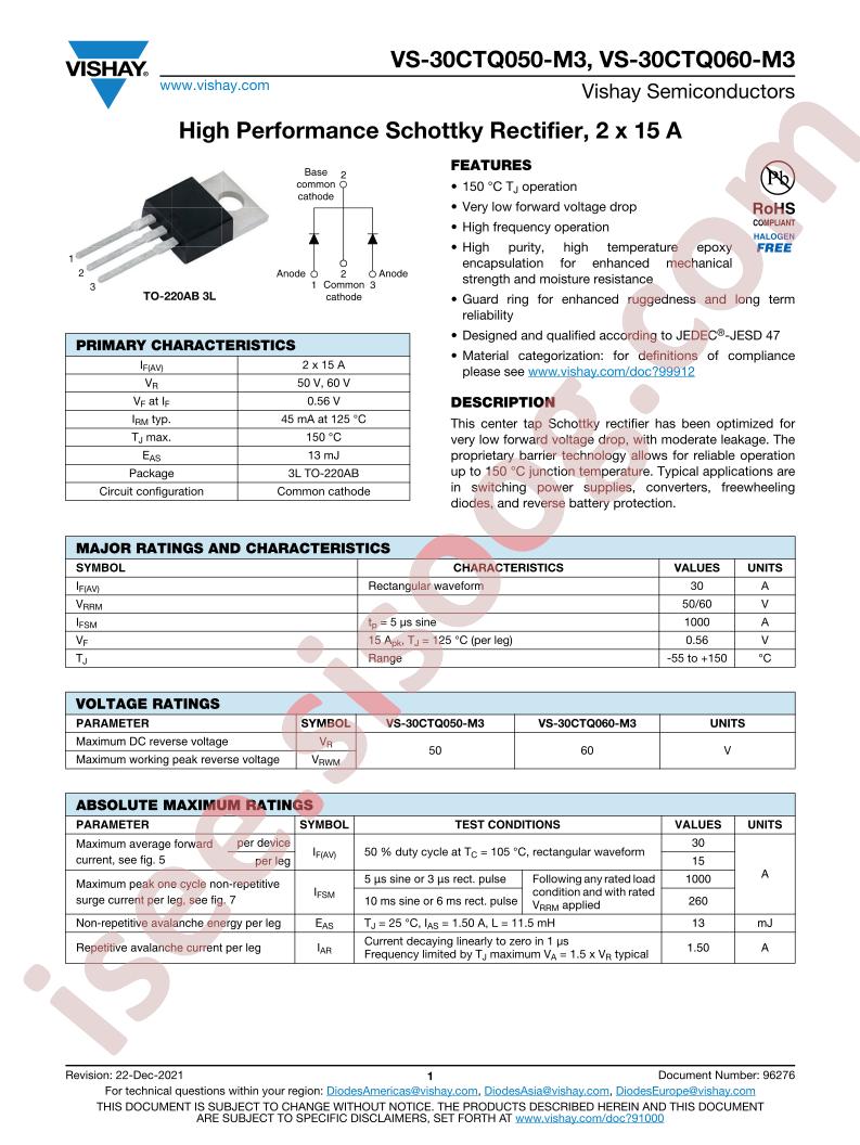 VS-30CTQ050-M3