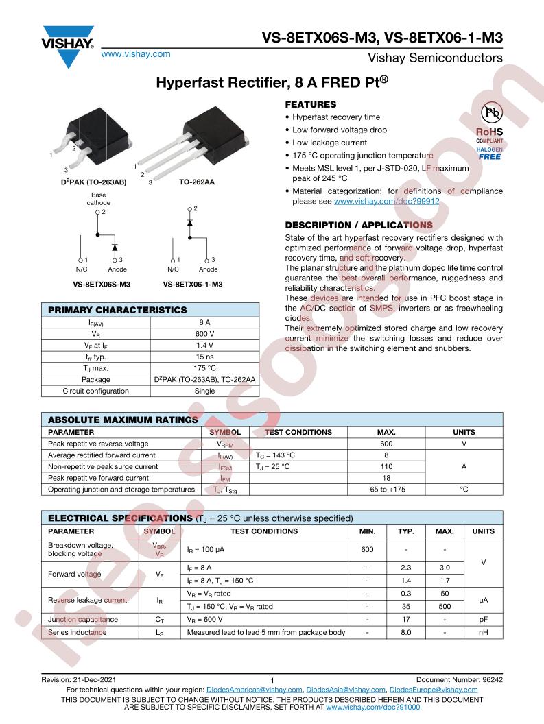 VS-8ETX06-1-M3