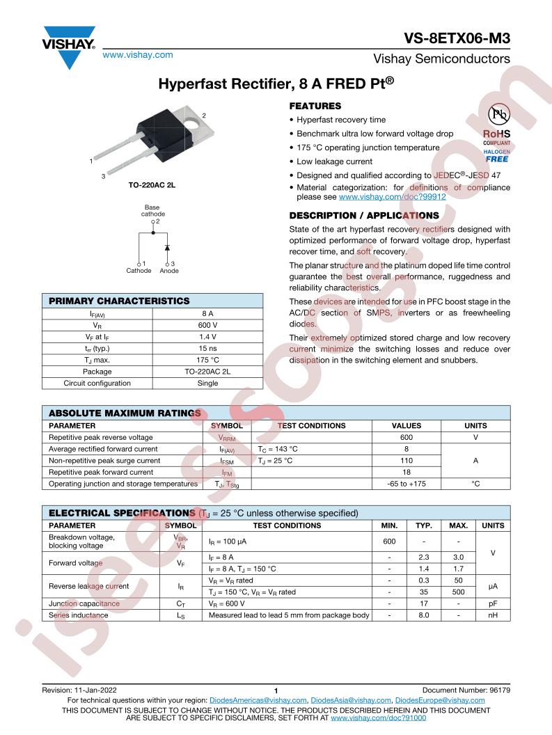 VS-8ETX06-M3