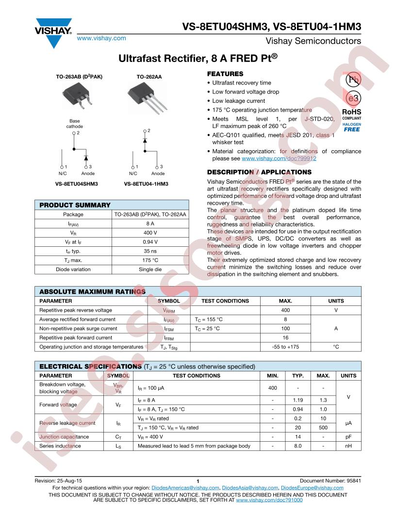 VS-8ETU04-1HM3