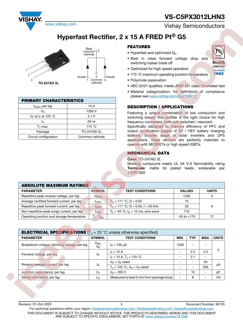 VS-CPX3012LHN3