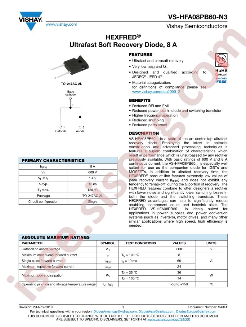 VS-HFA08PB60-N3