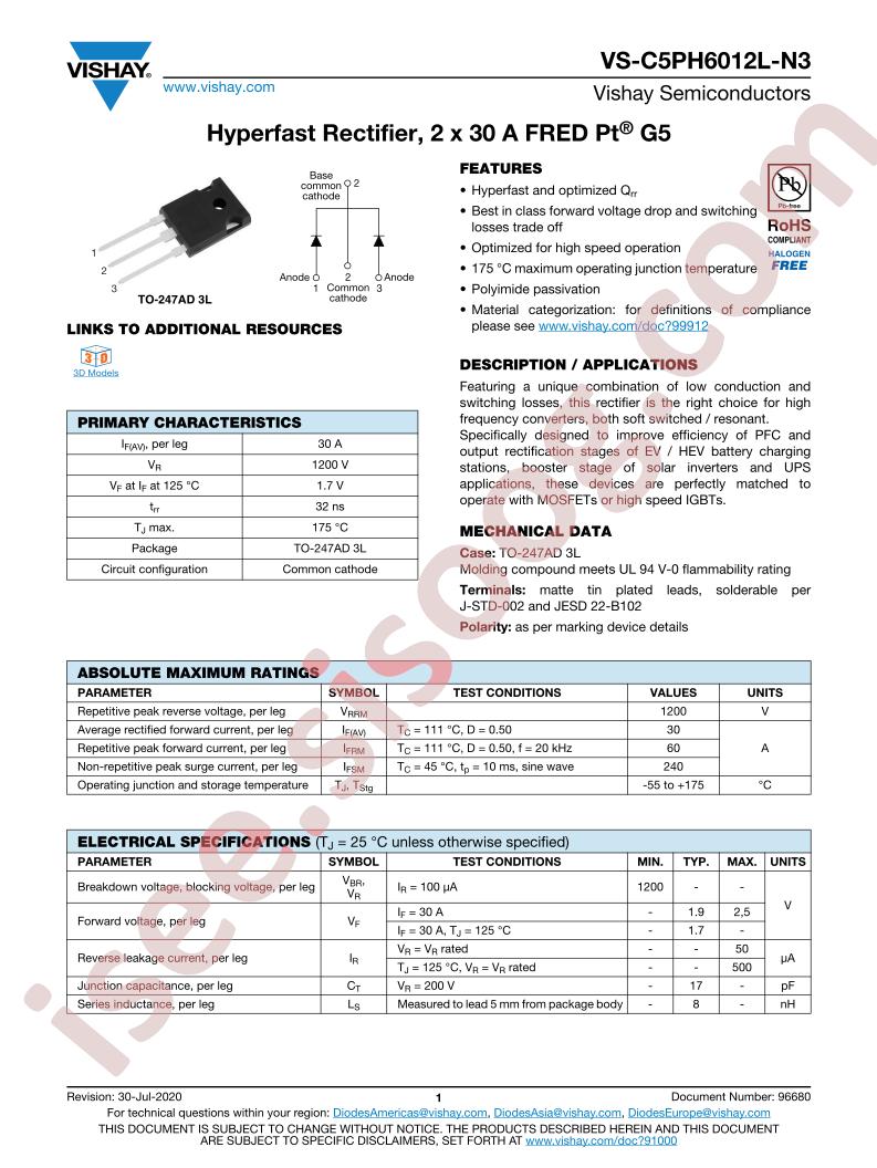 VS-C5PH6012L-M3