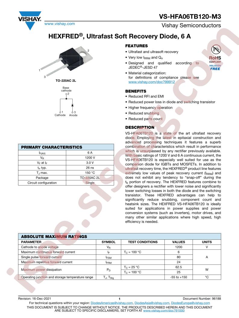 VS-HFA06TB120-M3