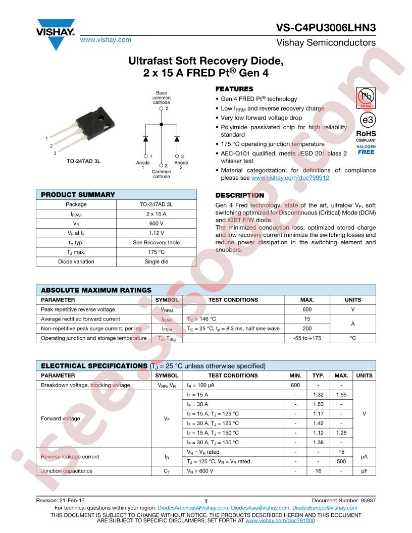 VS-C4PU3006LHN3