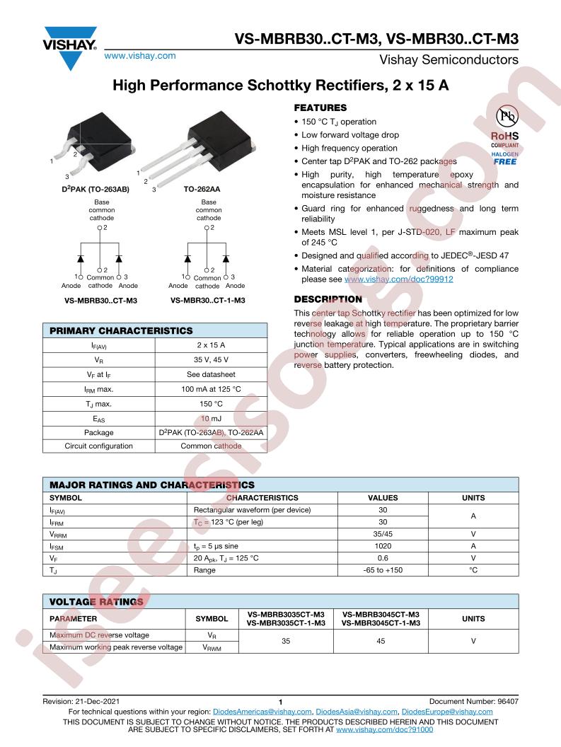 VS-MBR30CT-M3