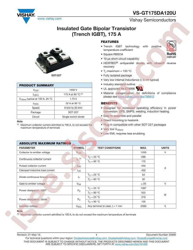 VS-GT175DA120U