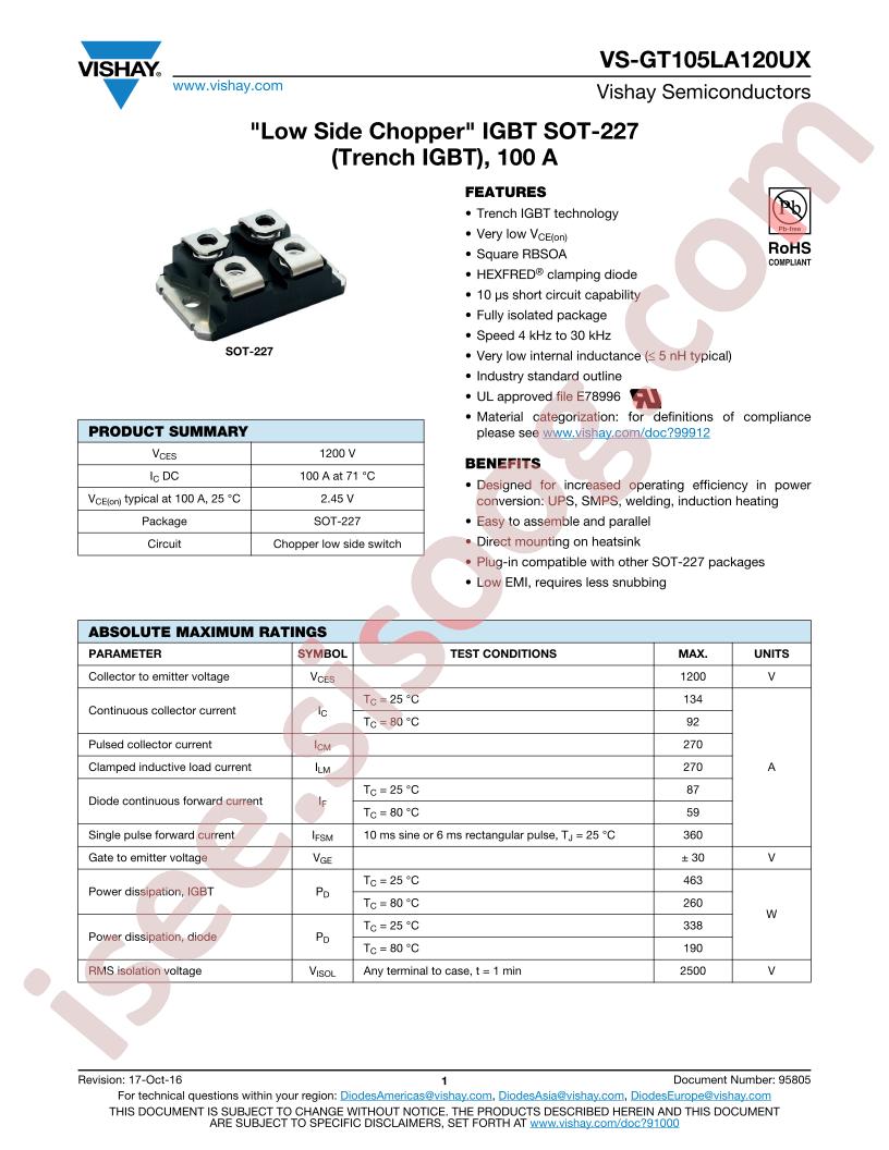 VS-GT105LA120UX