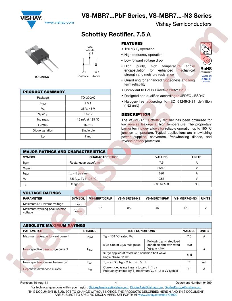 VS-MBR735-N3