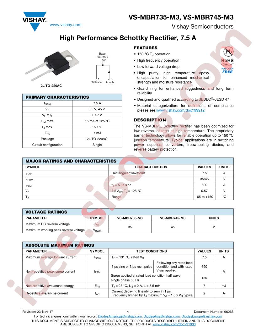 VS-MBR745-M3