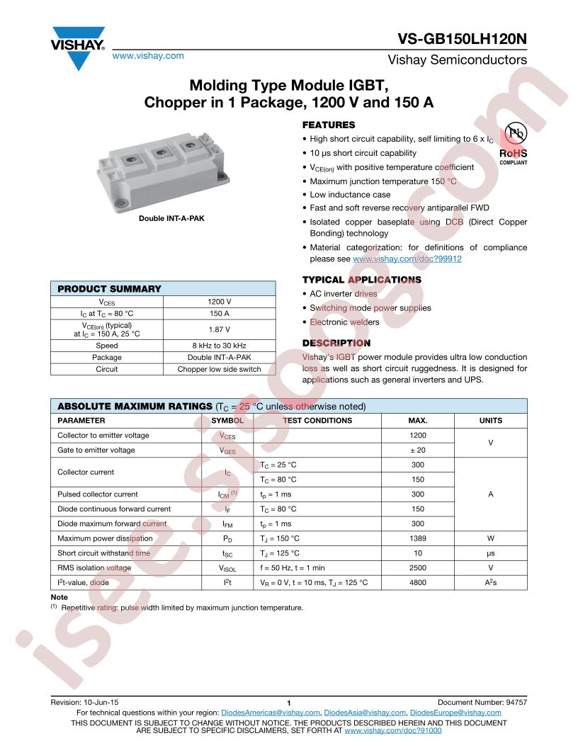 VS-GB150LH120N