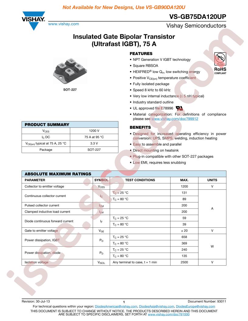 VS-GB75DA120UP