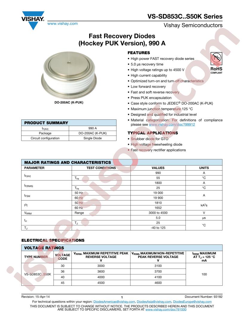 VS-SD853CS50K