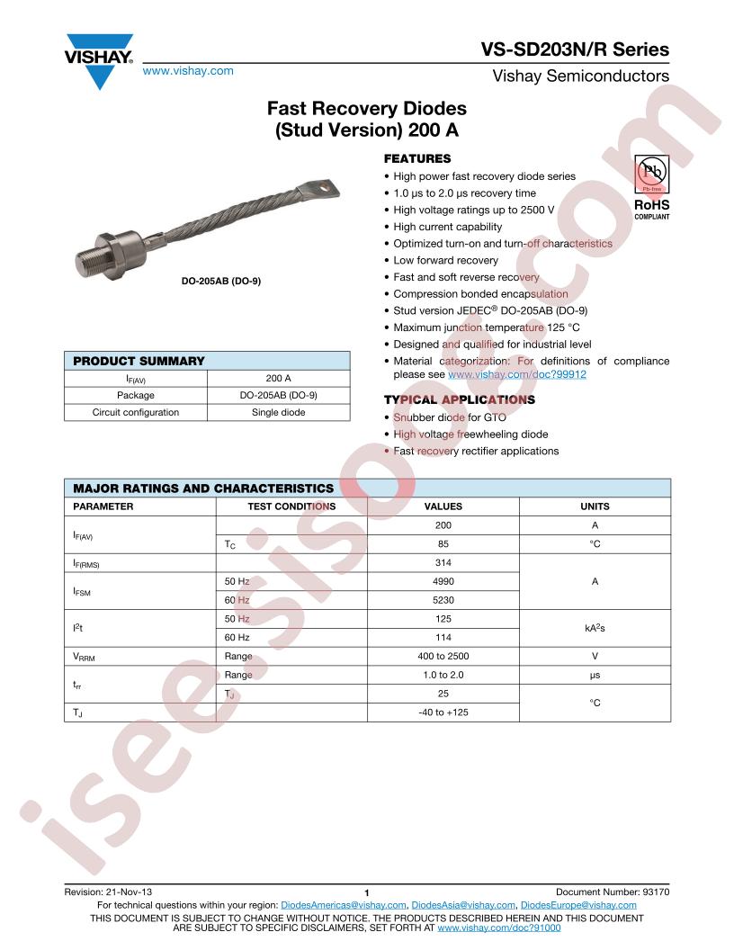VS-SD203N