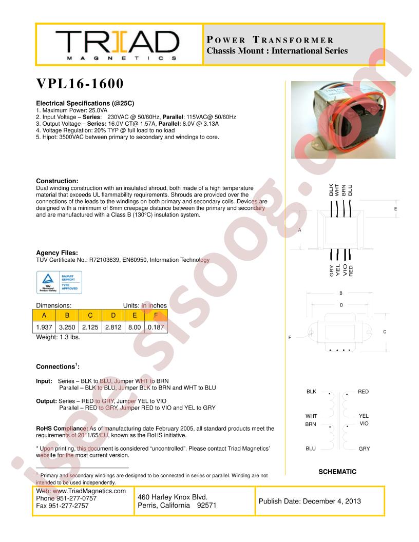 VPL16-1600