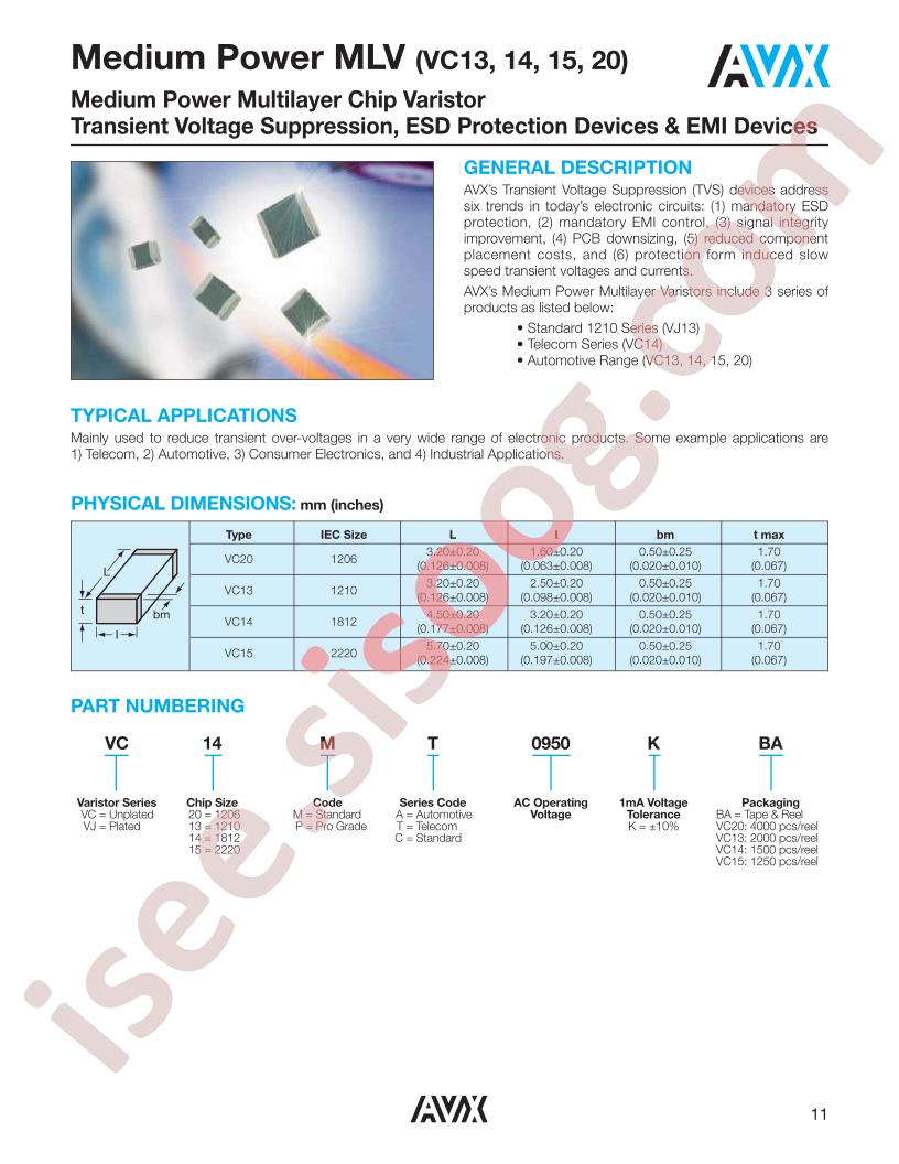 VC20MA0950KBA