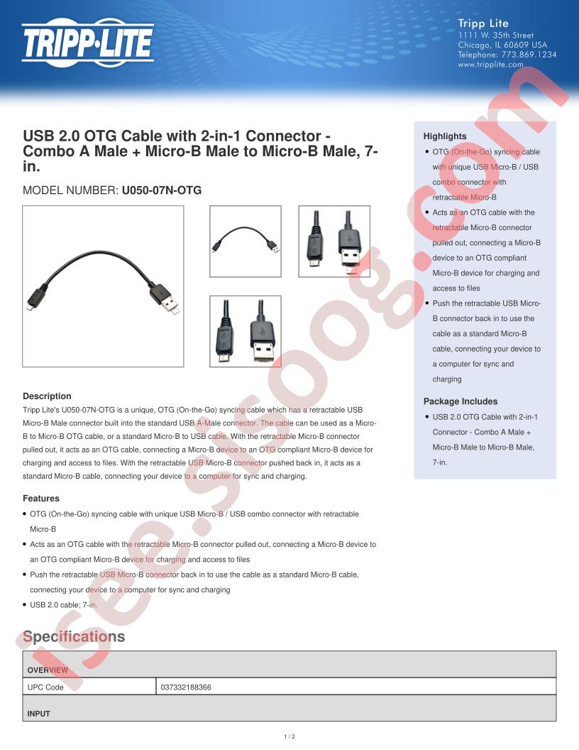 U050-07N-OTG