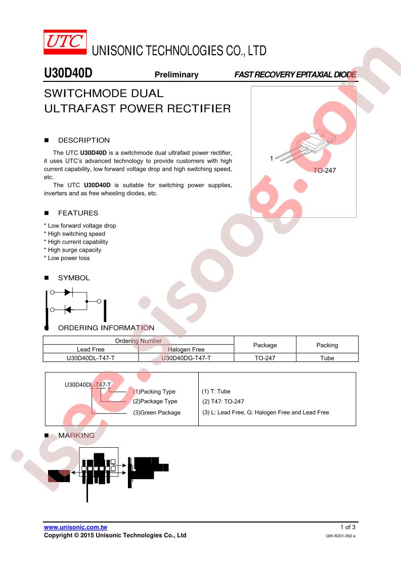 U30D40DL-T47-T