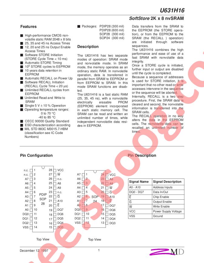 U631H16BSC35