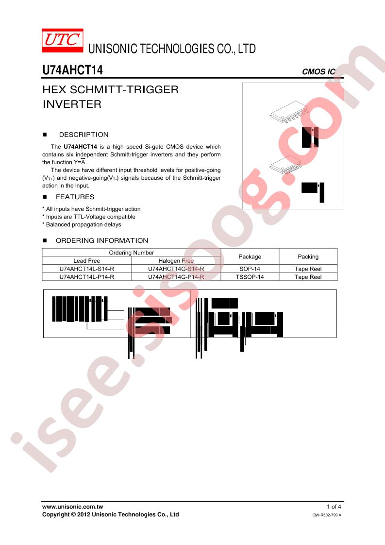 U74AHCT14G-P14-R