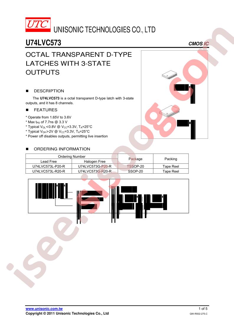 U74LVC573L-R20-R
