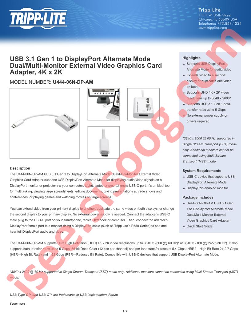 U444-06N-DP-AM