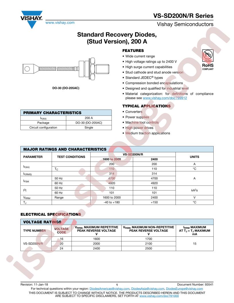 VS-SD200NR
