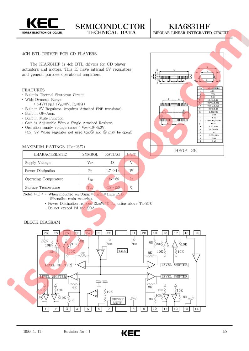 KIA6831HF