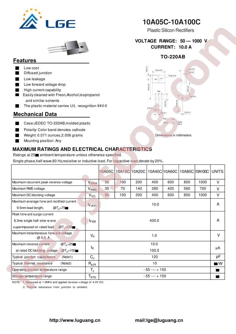 10A05C