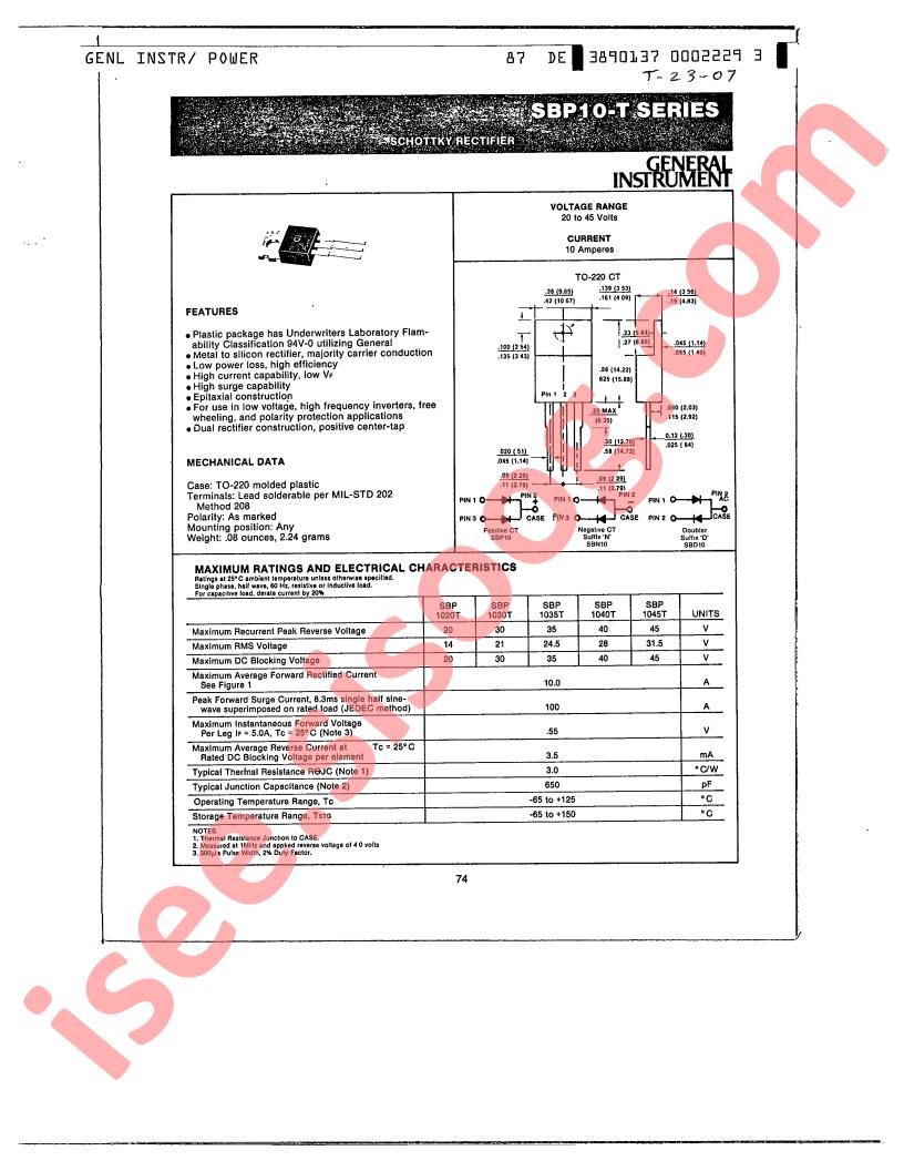 SBP10-20T