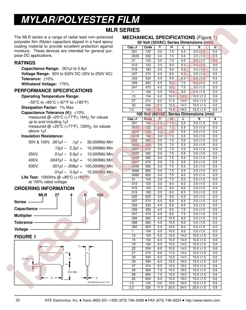 MLR122K400