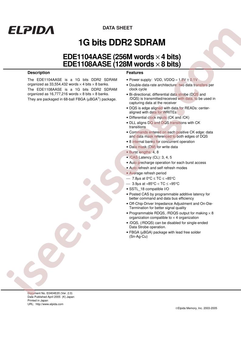 EDE1104AASE-5C-E