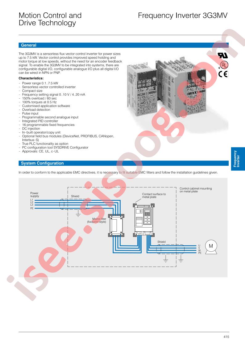 3G3MV-PFI1040-E