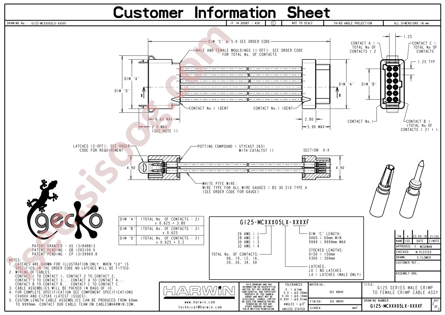 G125-MC12605L0-0300F