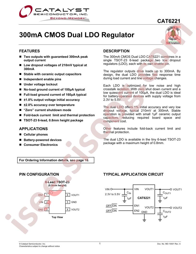 CAT6221-JGTD-G