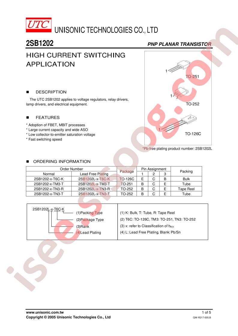 2SB1202-S-TN3-R