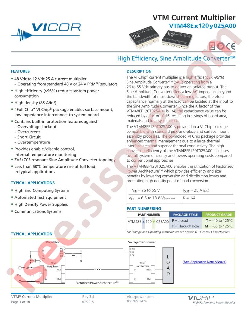 VTD48EF120T025A00