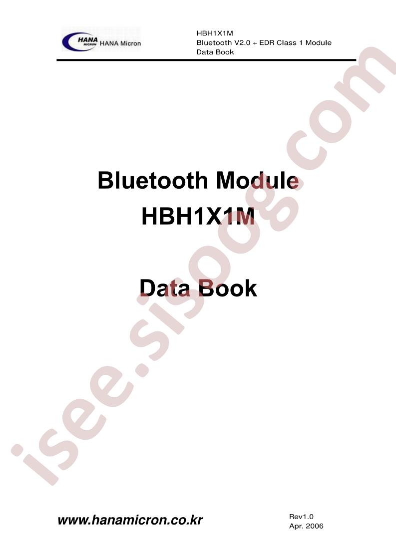 HBH1X1M