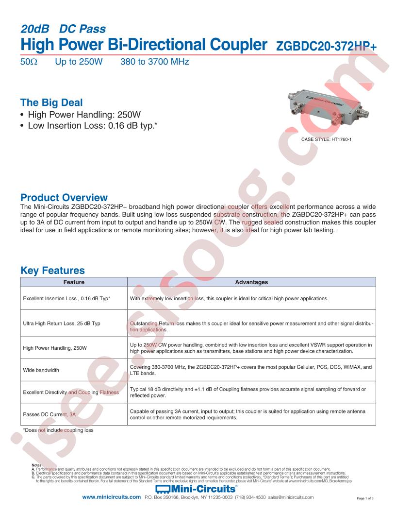 ZGBDC20-372HP