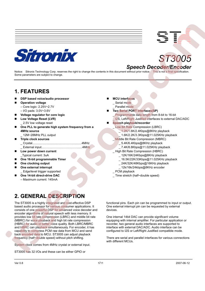 ST3005