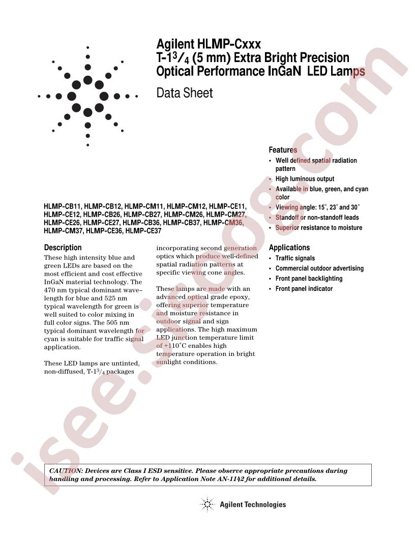 HLMP-CB11-N0CDD