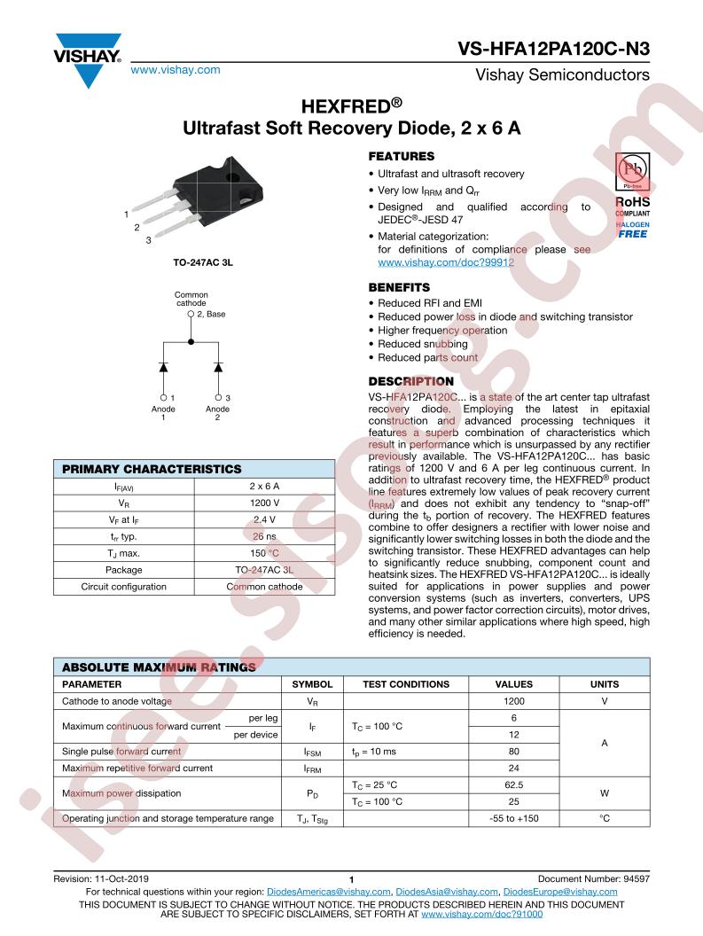 VS-HFA12PA120C-N3