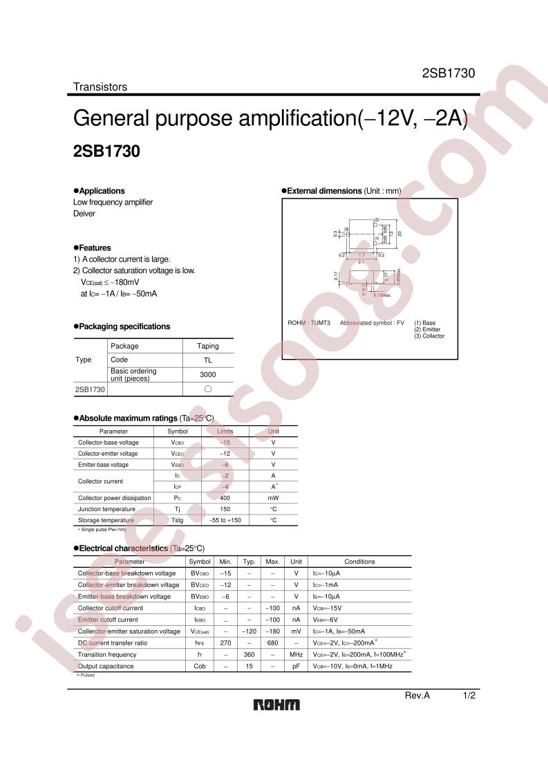 2SB1730